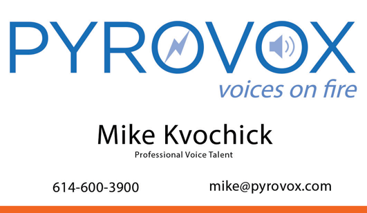 Pyrovox - Voices On Fire - Professional Voice Talent VO Voiceover Ohio